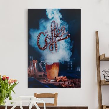 Impression sur toile - Smell the coffee