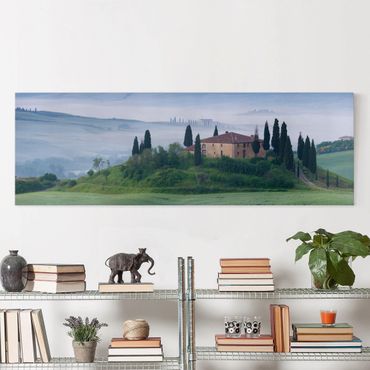 Impression sur toile - Sunrise In Tuscany