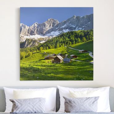 Impression sur toile - Styria Alpine Meadow