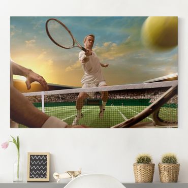 Impression sur toile - Tennis Player