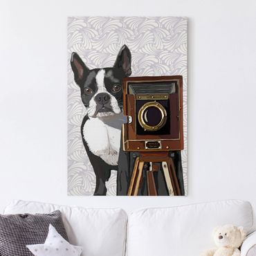 Impression sur toile - Wildlife Photographer Terrier