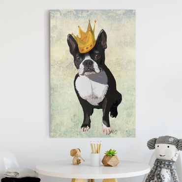 Impression sur toile - Animal Portrait - Terrier King