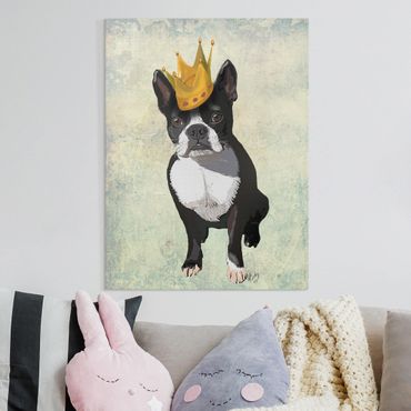 Impression sur toile - Animal Portrait - Terrier King