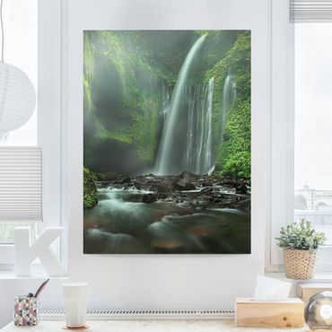Impression sur toile - Tropical Waterfall