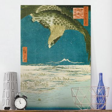 Impression sur toile - Utagawa Hiroshige - The Plain near Fukagawa Susaki