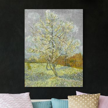 Impression sur toile - Vincent van Gogh - Flowering Peach Tree
