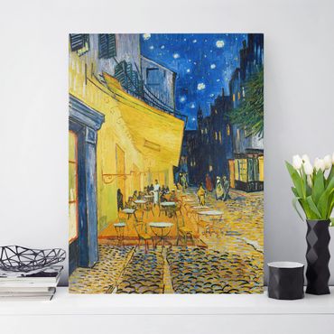 Impression sur toile - Vincent van Gogh - Café Terrace at Night