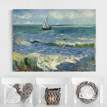 Impression sur toile - Vincent Van Gogh - Seascape Near Les Saintes-Maries-De-La-Mer