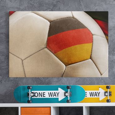 Impression sur toile - Vintage Football Germany