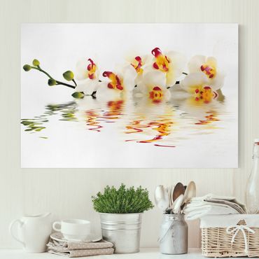 Impression sur toile - Vivid Orchid Waters