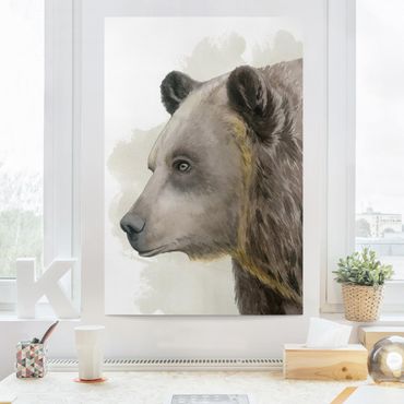 Impression sur toile - Forest Friends - Bear