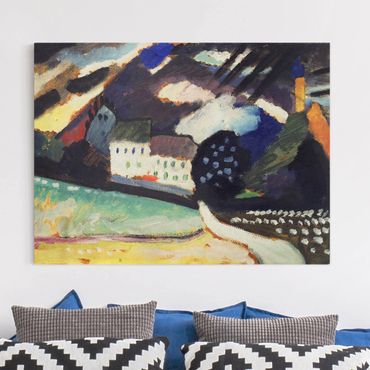 Impression sur toile - Wassily Kandinsky - Murnau, Castle And Church Ii