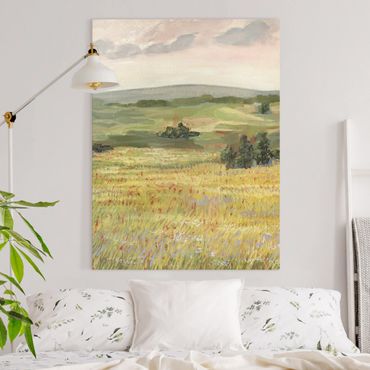 Impression sur toile - Meadow In The Morning I