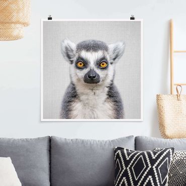 Poster reproduction - Lemur Ludwig