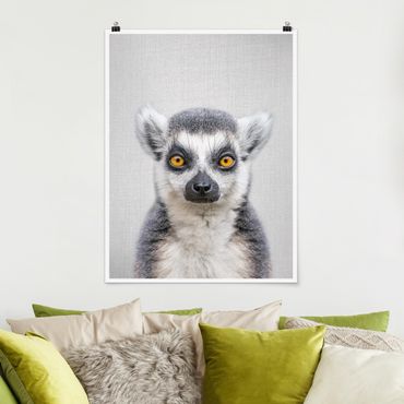 Poster reproduction - Lemur Ludwig