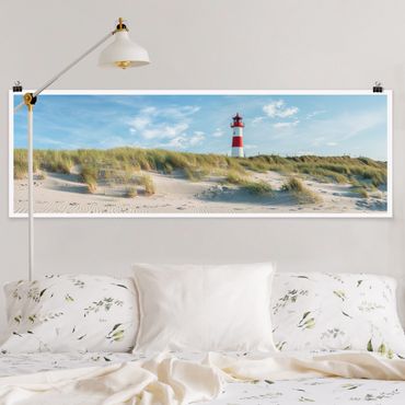 Poster - Lighthouse At The North Sea