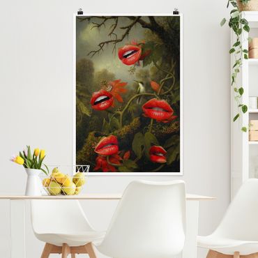 Poster reproduction - Lips Jungle - 2:3
