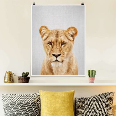 Poster reproduction - Lioness Lisa
