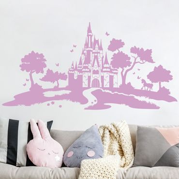 Sticker mural - Fairytale castle