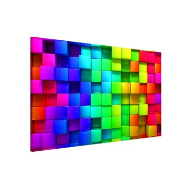 Tableau magnétique - 3D Cubes