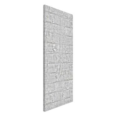 Tableau magnétique - Old Bricks With Concrete Look