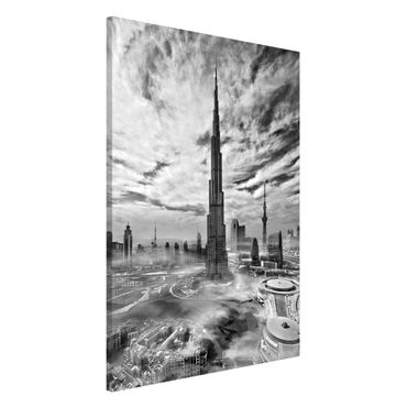 Tableau magnétique - Dubai Super Skyline