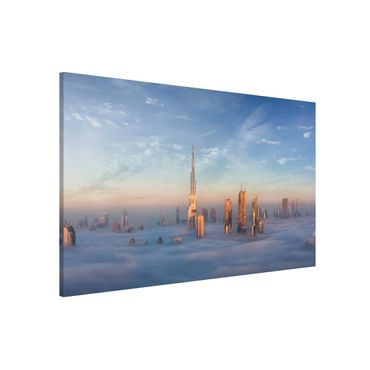 Tableau magnétique - Dubai Above The Clouds