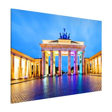 Tableau magnétique - Illuminated Brandenburg Gate