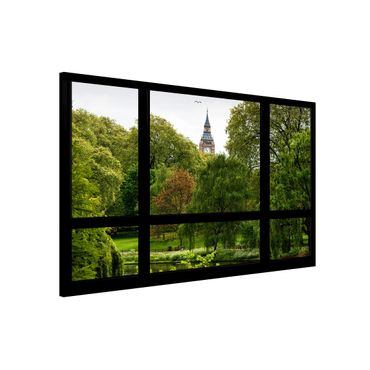 Tableau magnétique - Window overlooking St. James Park on Big Ben