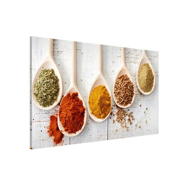 Tableau magnétique - Wooden Spoon With Spices