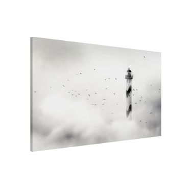 Tableau magnétique - Lighthouse In The Fog