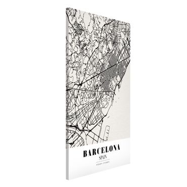 Tableau magnétique - Barcelona City Map - Classic