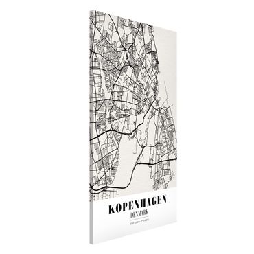 Tableau magnétique - Copenhagen City Map - Classic