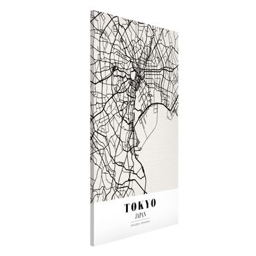 Tableau magnétique - Tokyo City Map - Classic