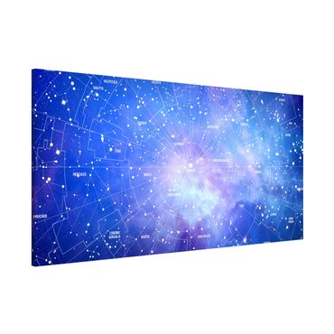 Tableau magnétique - Stelar Constellation Star Chart