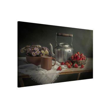 Tableau magnétique - Still Life with Strawberries