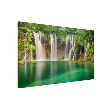 Tableau magnétique - Waterfall Plitvice Lakes