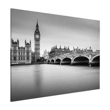 Tableau magnétique - Westminster Bridge And Big Ben