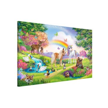 Tableau magnétique - Animal Club International - Magical Forest With Unicorn