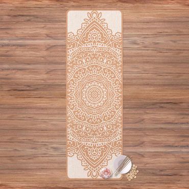 Tapis de yoga - Mandala Indian Ornament