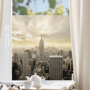 Décoration pour fenêtre - Manhattan Dawn