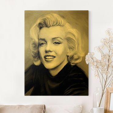 Impression sur toile - Marilyn In Private