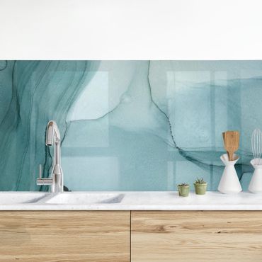 Revêtement mural cuisine - Mottled Blue Spruce