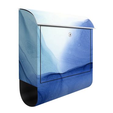 Letterbox - Mottled Ink Blue