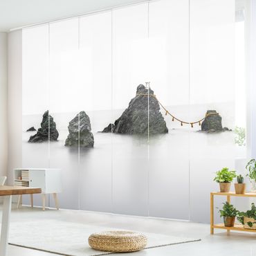 Set de panneaux coulissants - Meoto Iwa -  The Married Couple Rocks - Panneau
