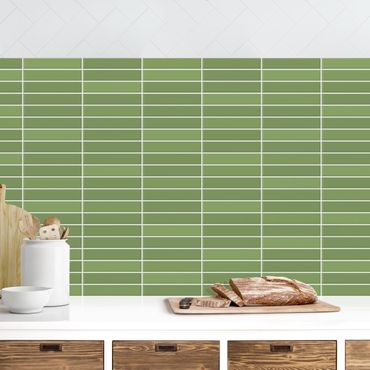 Revêtement cuisine - Metro Tiles - Green