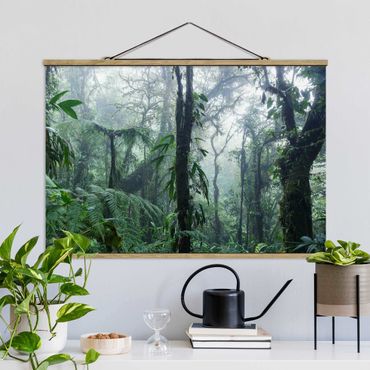 Tableau en tissu avec porte-affiche - Monteverde Cloud Forest