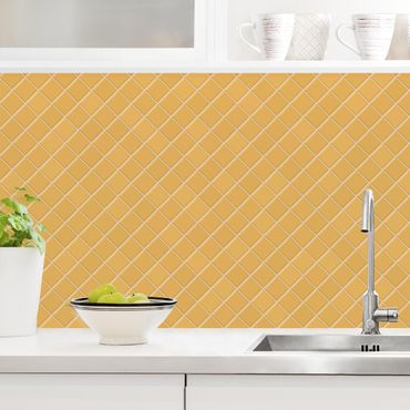 Revêtement cuisine - Mosaic Tiles - Orange