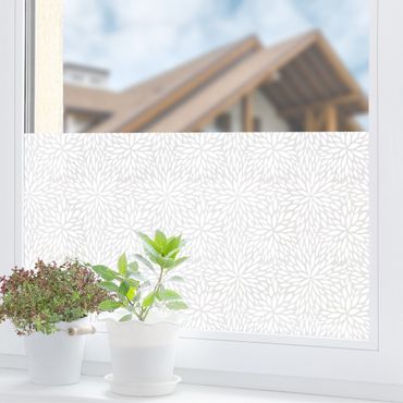 Film pour fenêtres - Natural Pattern Flowers