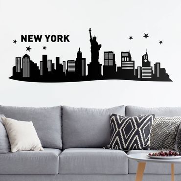 Sticker mural - New York City Skyline